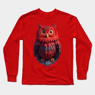 FUNNY OWL Long Sleeve T-Shirt